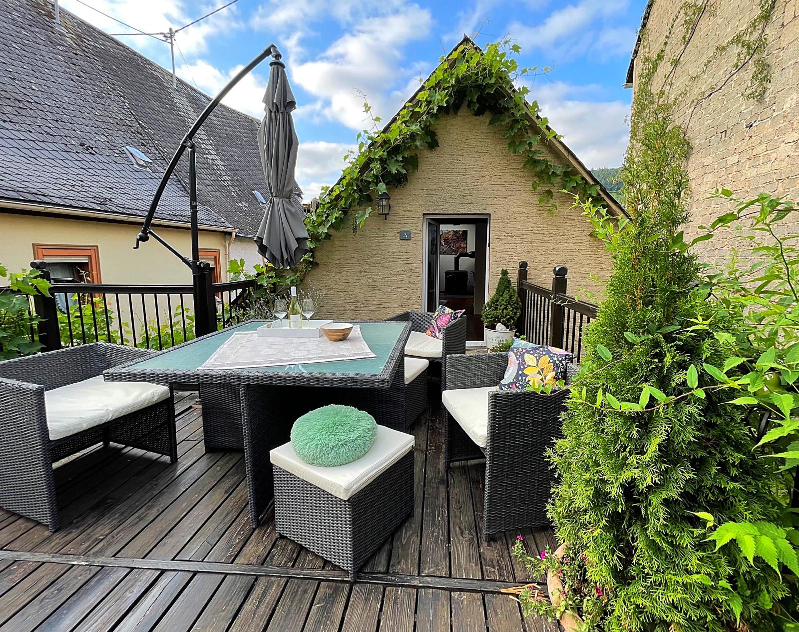 Ferienwohnung - Kleines Haus - gemütliche Terrasse ...